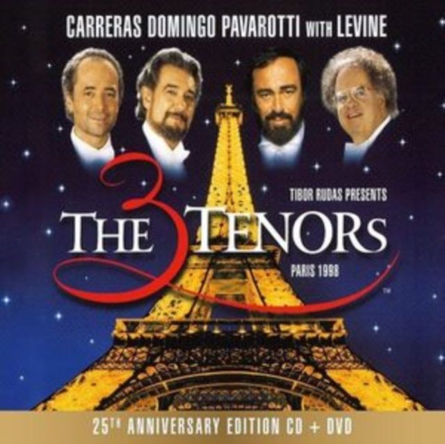 PAVAROTTI/DOMINGO/CARRERA | THREE TENORS PARIS 1998 (25TH ANNIVERSARY) | CD