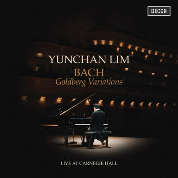 J.S. BACH: GOLDBERG VARIATIONS LIVE AT CARNEGIE HALL, NEW YORK, 2025 (2LP) | VINYL RECORD (LP)