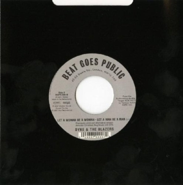 DYKE & THE BLAZERS | BLACK BOY | 7IN VINYL