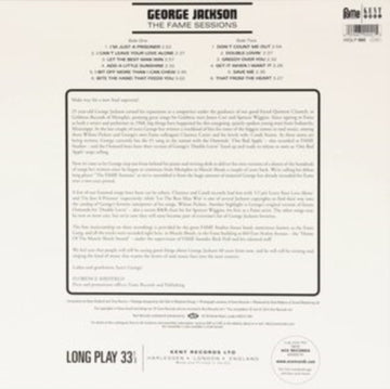 JACKSON, GEORGE | FAME RECORDINGS | VINYL RECORD (LP)