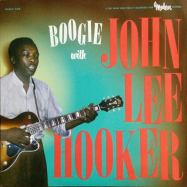 HOOKER, JOHN LEE | BOOGIE WITH JOHN LEE HOOKER | VINYL RECORD (LP)