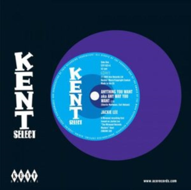 LEE, JACKIE | ANYTHING YOU WANT / TRUST ME | 7IN VINYL