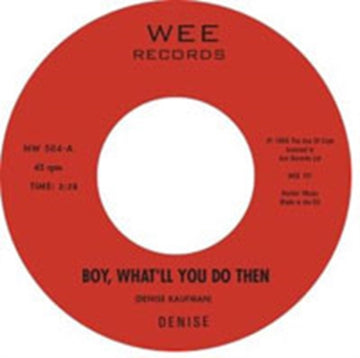 DENISE / DENISE & COMPANY | BOY WHAT'LL YOU DO THEN / CHAOS | 7IN VINYL