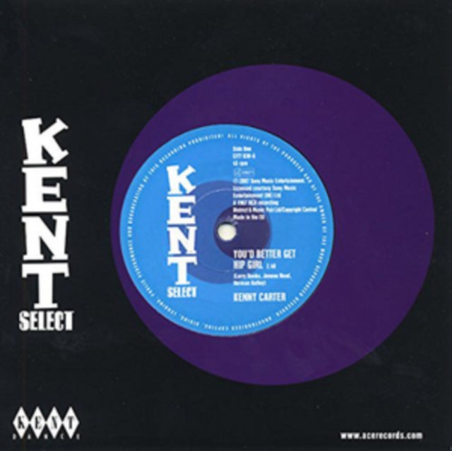 CARTER, KENNY / DYNAMICS | YOU'D BETTER GET HIP GIRL / MY LIFE IS NO BETTER | 7IN VINYL