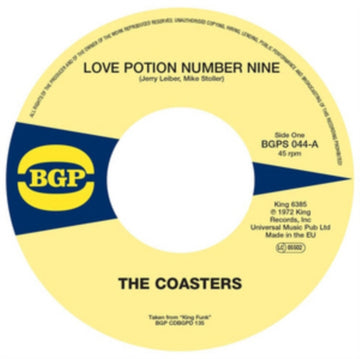 COASTERS | LOVE POTION NUMBER NINE / COOL JERK | 7IN VINYL