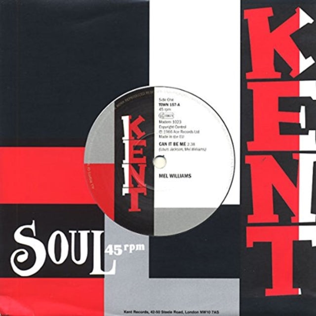 WILLIAMS, MEL / WRIGHT, ARTHUR ORCHESTRA | CAN IT BE ME / LAY THIS BURDEN DOWN | 7IN VINYL