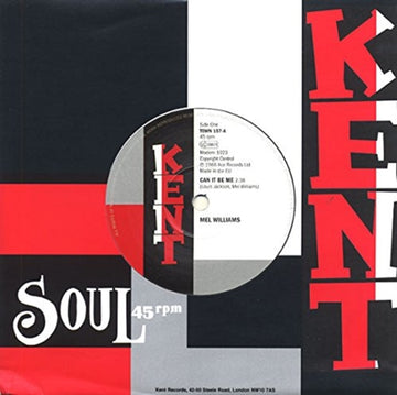WILLIAMS, MEL / WRIGHT, ARTHUR ORCHESTRA | CAN IT BE ME / LAY THIS BURDEN DOWN | 7IN VINYL