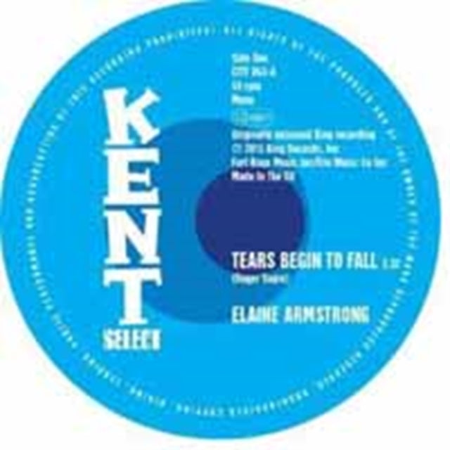 ARMSTRONG, ELAINE / MOORER, BETTY | TEARS BEGIN TO FALL / SPEED UP | 7IN VINYL