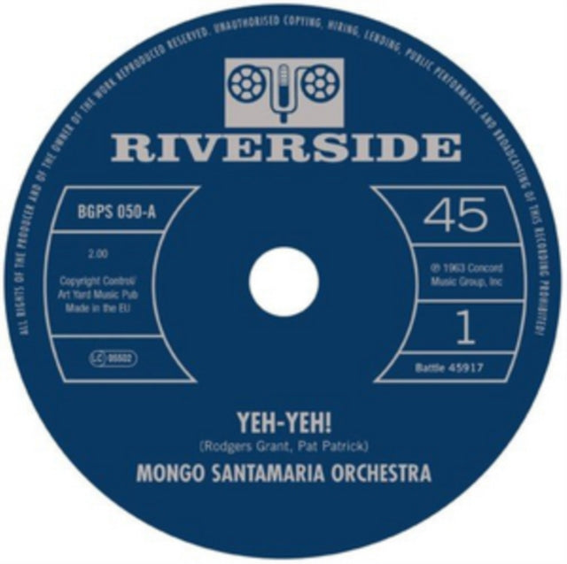 SANTAMARIA, MONGO ORCHESTRA | YEH YEH / GET THE MONEY | 7IN VINYL
