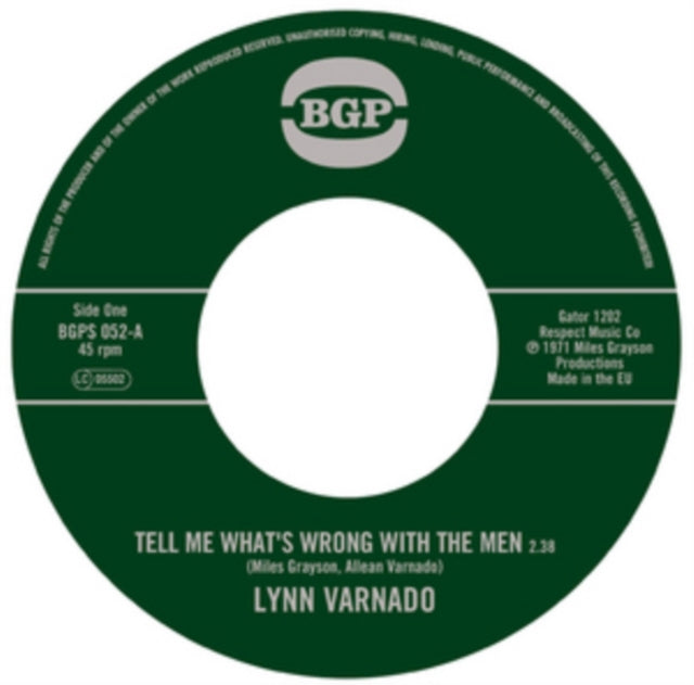 VARNADO, LYNN | TELL ME WHAT IS WRONG WITH MEN / STAYING AT HOME | 7IN VINYL