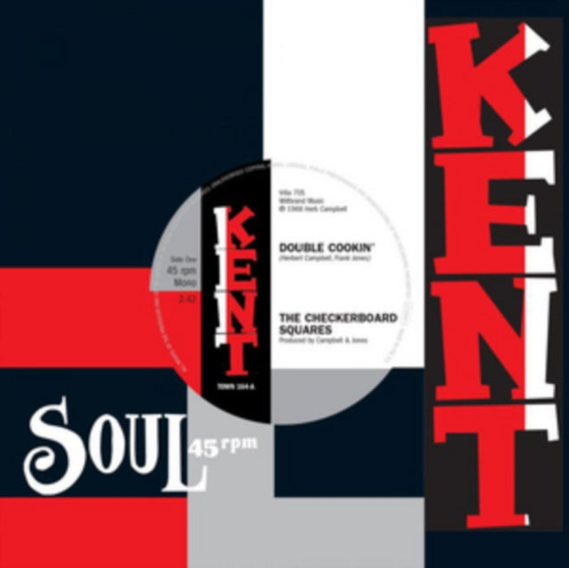 CHECKERBOARD SQUARES / TANDELS | DOUBLE COOKIN / IS IT LOVE BABY | 7IN VINYL