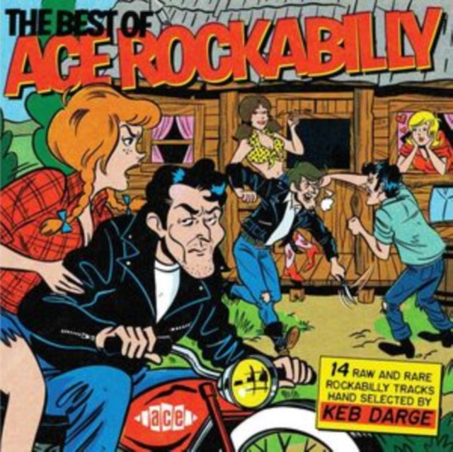 VARIOUS ARTISTS | BEST OF ACE ROCKABILLY PRESENTED BY KEB DARGE | VINYL RECORD (LP)