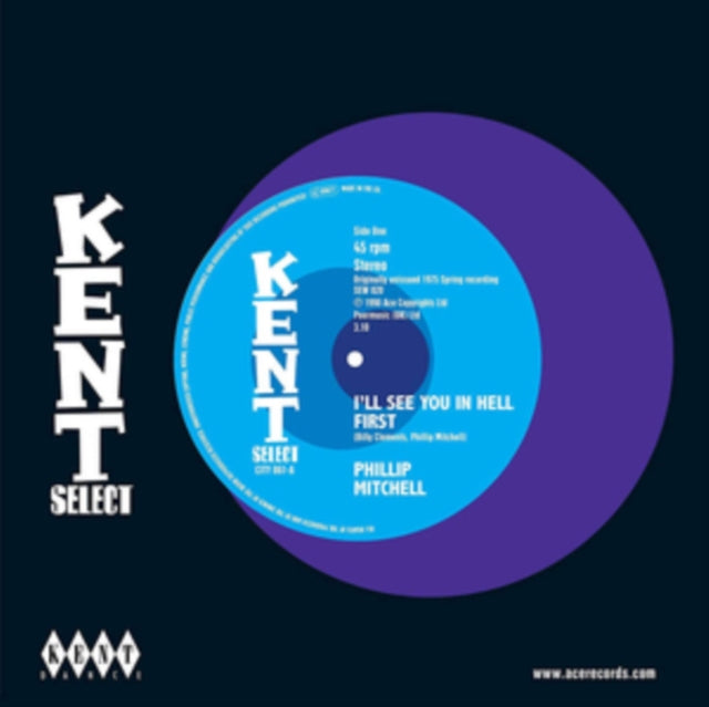 MITCHELL, PHILLIP; RAY GODFREY | I'LL SEE YOU IN HELL FIRST / I AIN'T GIVIN' UP | 7IN VINYL