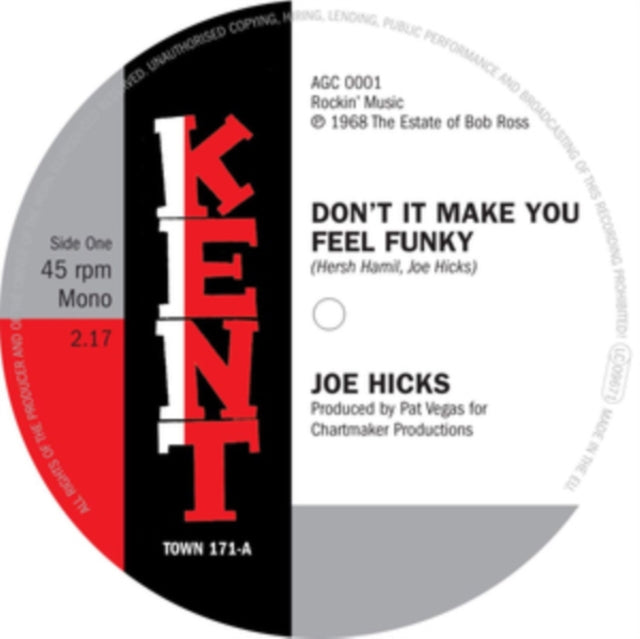 HICKS, JOE | DON'T IT MAKE YOU FEEL FUNKY | 7IN VINYL