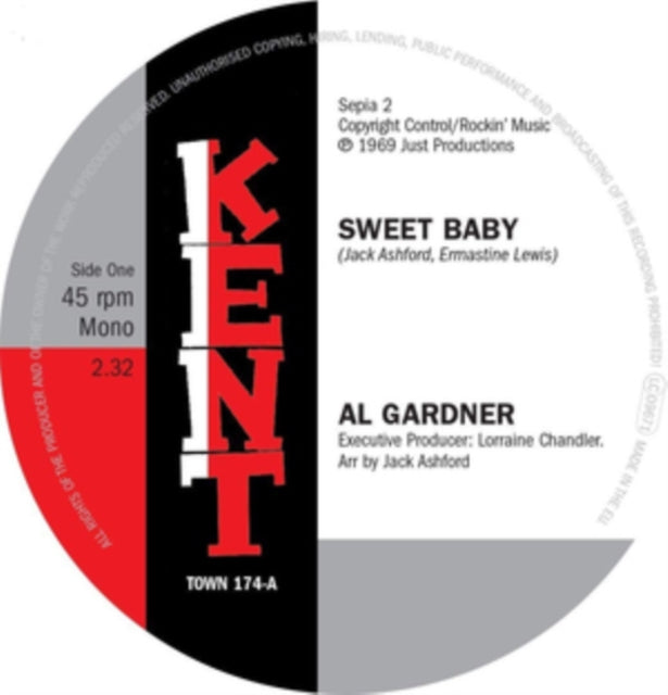 GARDNER, AL | SWEET BABY | 7IN VINYL