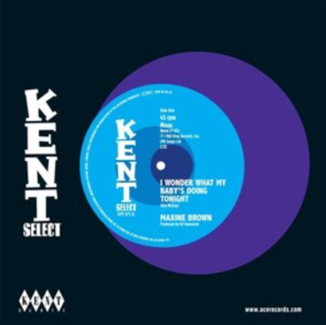 BROWN, MAXINE | I WONDER WHAT MY BABY'S DOING TONIGHT | 7IN VINYL