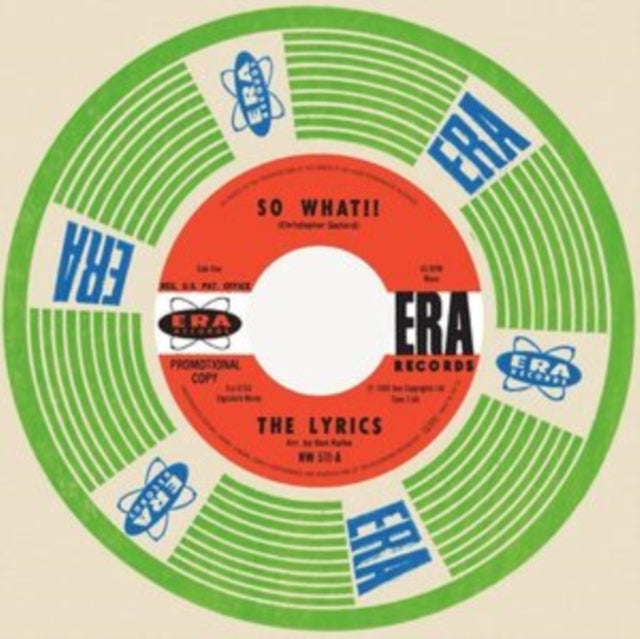 LYRICS | SO WHAT!! / THEY CAN'T HURT ME | 7IN VINYL