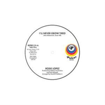 I’LL NEVER GROW TIRED/TOO HOT TO HOLD | 7IN VINYL