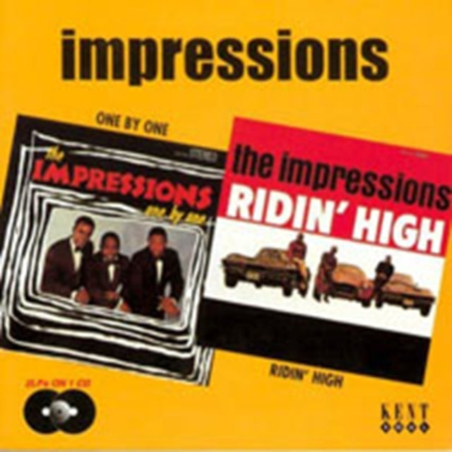 IMPRESSIONS | ONE BY ONE / RIDING HIGH | CD