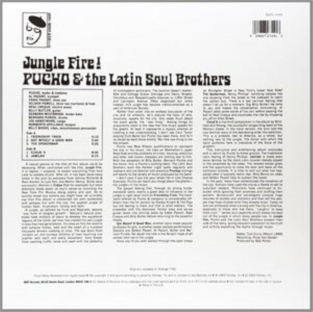 PUCHO & LATIN SOUL BROTHERS | JUNGLE FIRE | VINYL RECORD (LP)