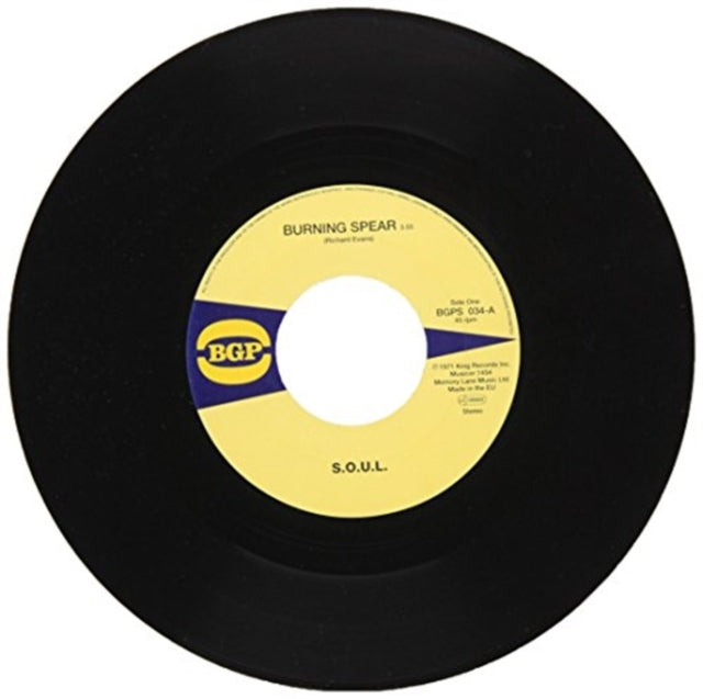 S.O.U.L. | BURNING SPEAR / DO WHATEVER YOU WANT TO DO | 7IN VINYL