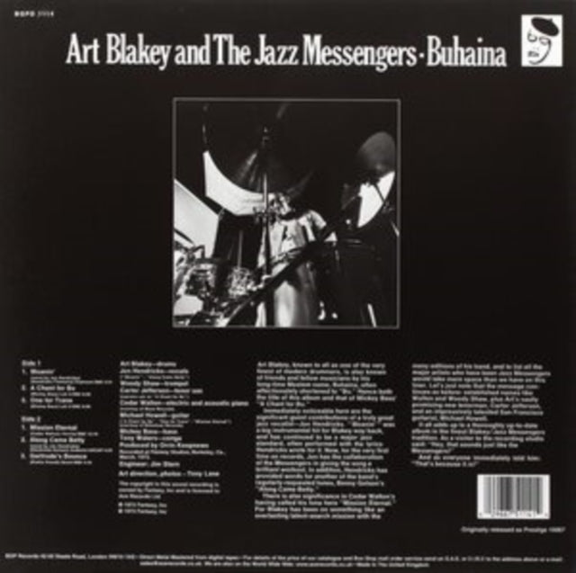BLAKEY, ART | BUHAINA | VINYL RECORD (LP)