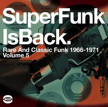 SUPER FUNK IS BACK 5: RARE & CLASSIC FUNK / VAR | VINYL RECORD (LP)