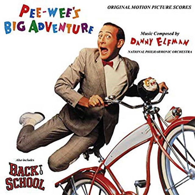 ELFMAN, DANNY | PEE-WEE'S BIG ADVENTURE OST (RED VINYL) | VINYL RECORD (LP)