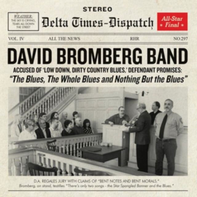 BROMBERG, DAVID | BLUES WHOLE BLUES & NOTHING BUT THE BLUES | VINYL RECORD (LP)