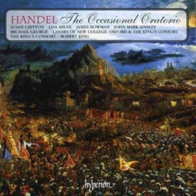 GRITTON, SUSAN | HANDEL: OCCASIONAL ORATORIO | CD