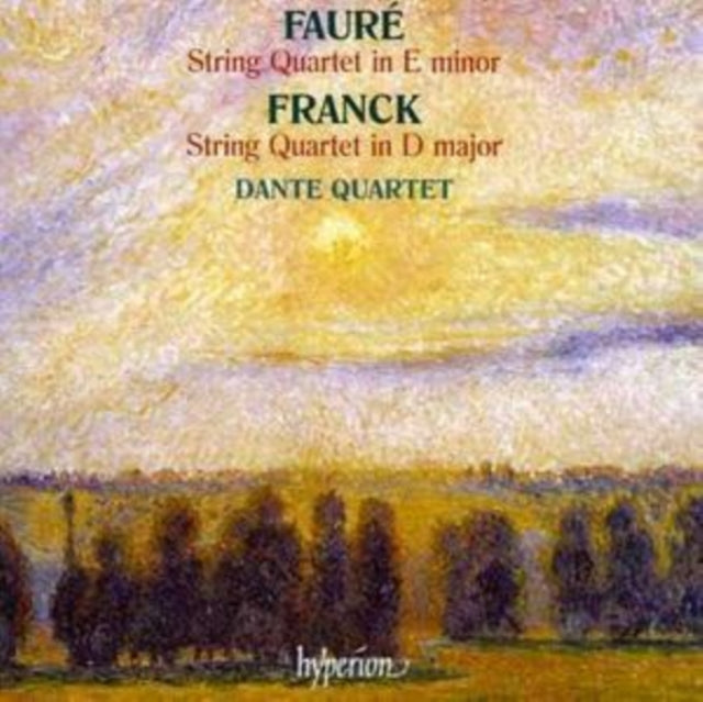 QUARTET, DANTE | FAURE: STRING QUARTET IN E MINOR; FRANCK: STRING QUARTET IN D MAJOR | CD