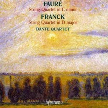 QUARTET, DANTE | FAURE: STRING QUARTET IN E MINOR; FRANCK: STRING QUARTET IN D MAJOR | CD