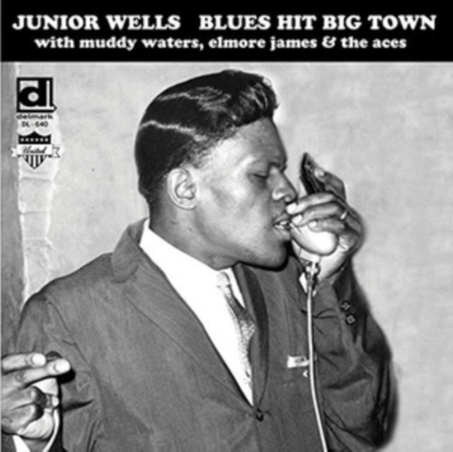 WELLS, JUNIOR | BLUES HIT BIG TOWN | VINYL RECORD (LP)