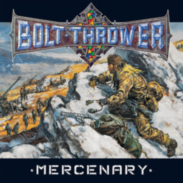BOLT THROWER | MERCENARY (RE-ISSUE) (ORANGE MARBLE VINYL) | VINYL RECORD (LP)