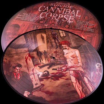 CANNIBAL CORPSE | GALLERY OF SUICIDE (25TH ANNIVERSARY) | VINYL RECORD (LP)