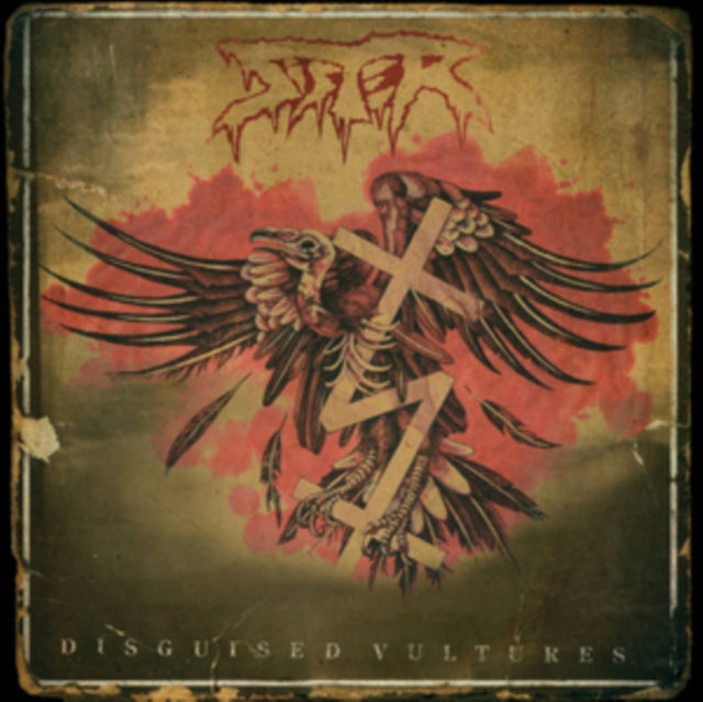 SISTER | DISGUISED VULTURES (RED/BROWN SPLATTER) | VINYL RECORD (LP)