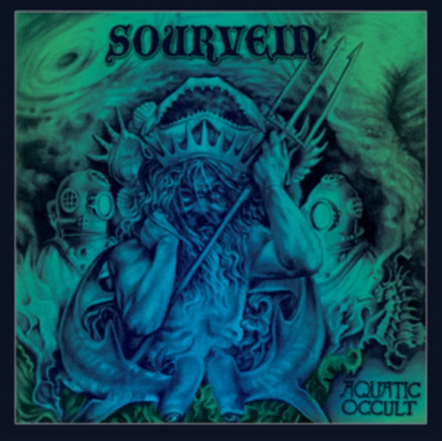 SOURVEIN | AQUATIC OCCULT (LIMITED CLEAR BLUE VINYL) | VINYL RECORD (LP)