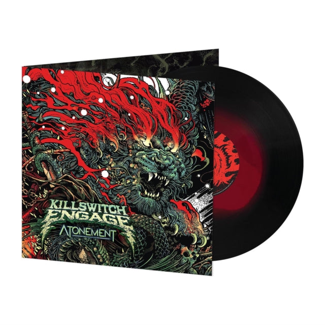 KILLSWITCH ENGAGE | ATONEMENT (RED INSIDE BLACK HAZE VINYL/DL CARD) | VINYL RECORD (LP)