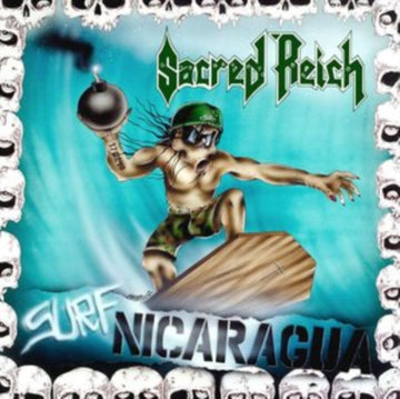 SACRED REICH | SURF NICARAGUA (RE-ISSUE) (PARADISE BLUE VINYL) | VINYL RECORD (LP)