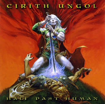 CIRITH UNGOL | HALF PAST HUMAN (DARK RED MARBLE VINYL) | VINYL RECORD (LP)