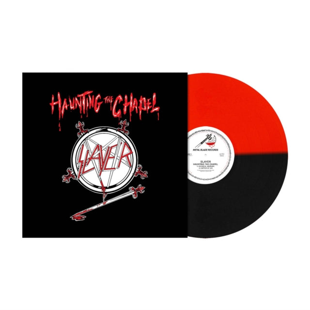 SLAYER | HAUNTING THE CHAPEL (RED & BLACK SPLIT VINYL) | VINYL RECORD (LP)