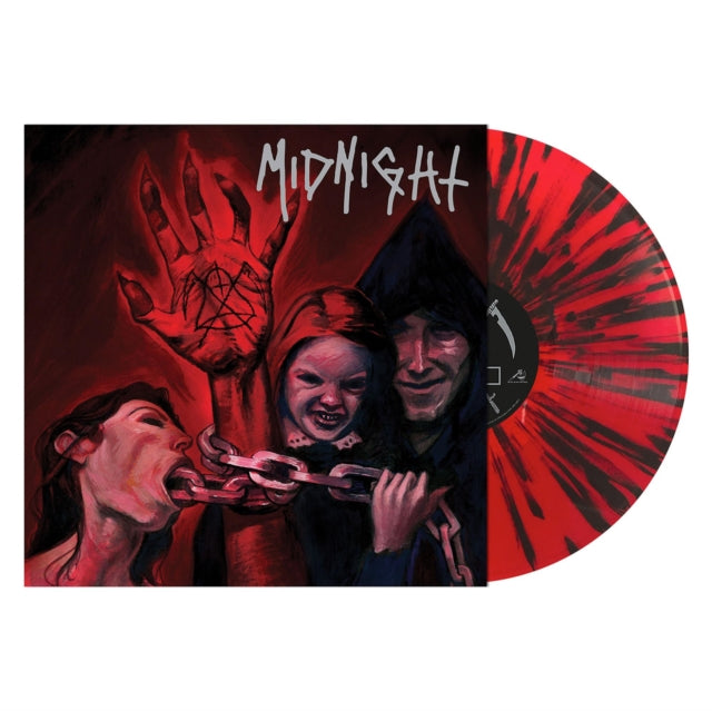 MIDNIGHT | NO MERCY FOR MAYHEM (TRANSPARENT BLOOD RED W/ BLACK SPLATTER VINYL) | VINYL RECORD (LP)