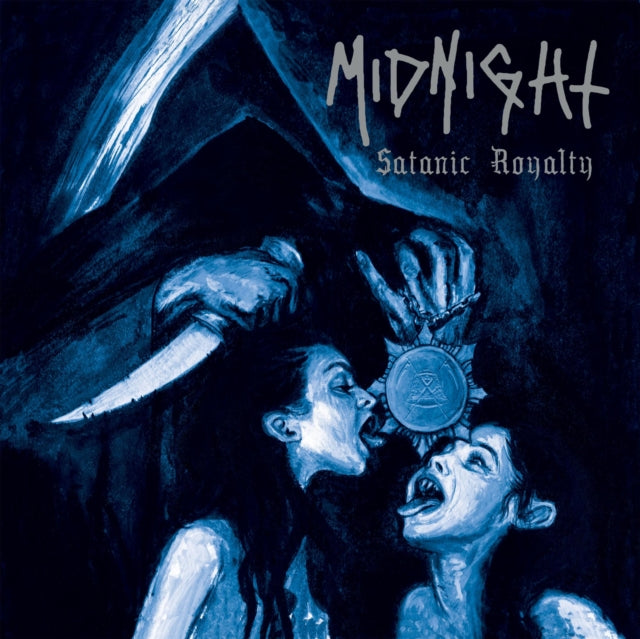 MIDNIGHT | SATANIC ROYALTY (AQUA BLUE & BLACK MELT VINYL) | VINYL RECORD (LP)