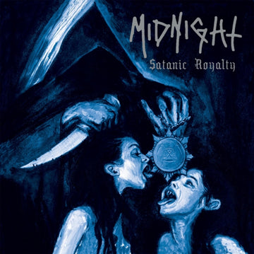 MIDNIGHT | SATANIC ROYALTY (AQUA BLUE & BLACK MELT VINYL) | VINYL RECORD (LP)