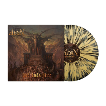 GOD ENDS HERE (GOLD BLACK SPLATTERED VINYL) | VINYL RECORD (LP)