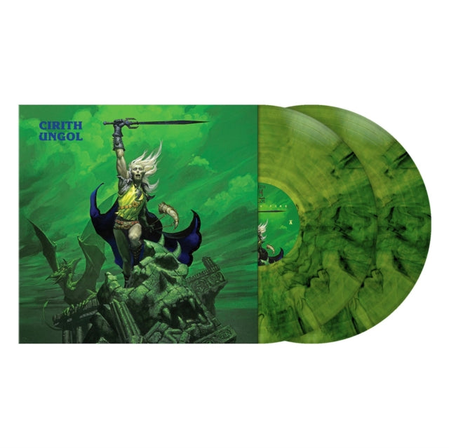 CIRITH UNGOL | FROST & FIRE (40TH ANNIVERSARY EDITION/LEAF GREEN MARBLED VINYL) | VINYL RECORD (LP)