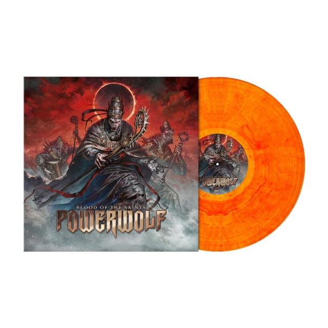 POWERWOLF | BLOOD OF THE SAINTS (10TH ANNIVERSARY EDITION/FLAME MARBLED VINYL) | VINYL RECORD (LP)