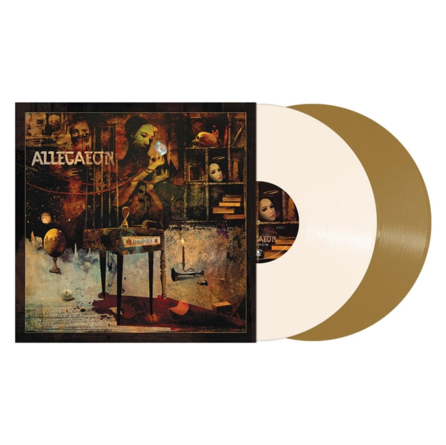 ALLEGAEON | DAMNUM (BONE & GOLD VINYL/2LP) | VINYL RECORD (LP)