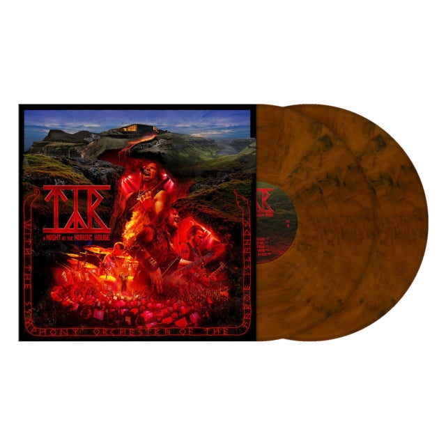 TYR | NIGHT AT THE NORDIC HOUSE (WITH THE SYMPHONY ORCHESTRA OF THE FAROE ISLANDS) (OCHRE BROWN VINYL) | VINYL RECORD (LP)