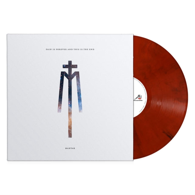 MANTAR | PAIN IS FOREVER & THIS IS THE END (MAROON RED MARBLED VINYL) | VINYL RECORD (LP)